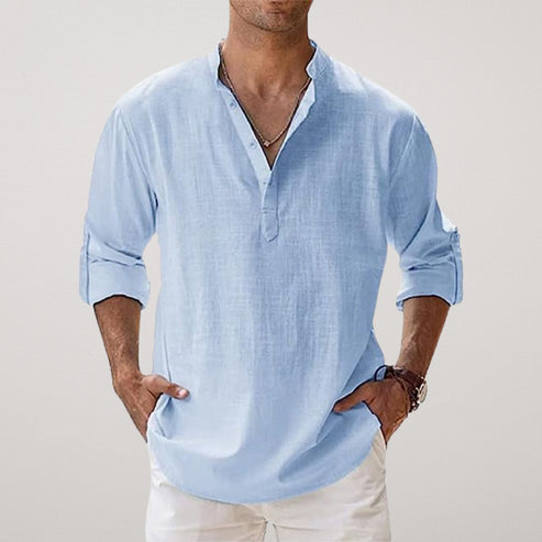 Capri Linen Summer Shirt
