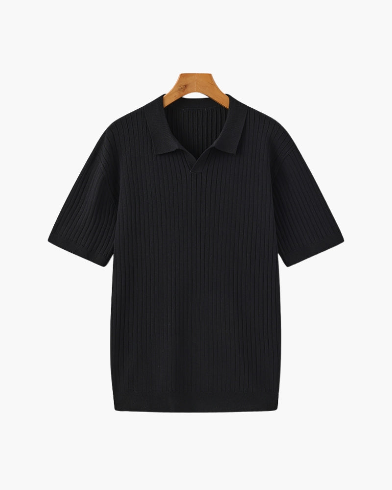 Impetto Ribbed Polo Shirt
