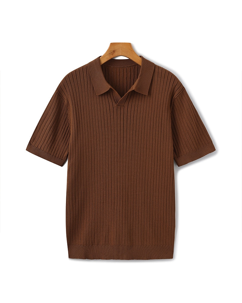 Impetto Ribbed Polo Shirt