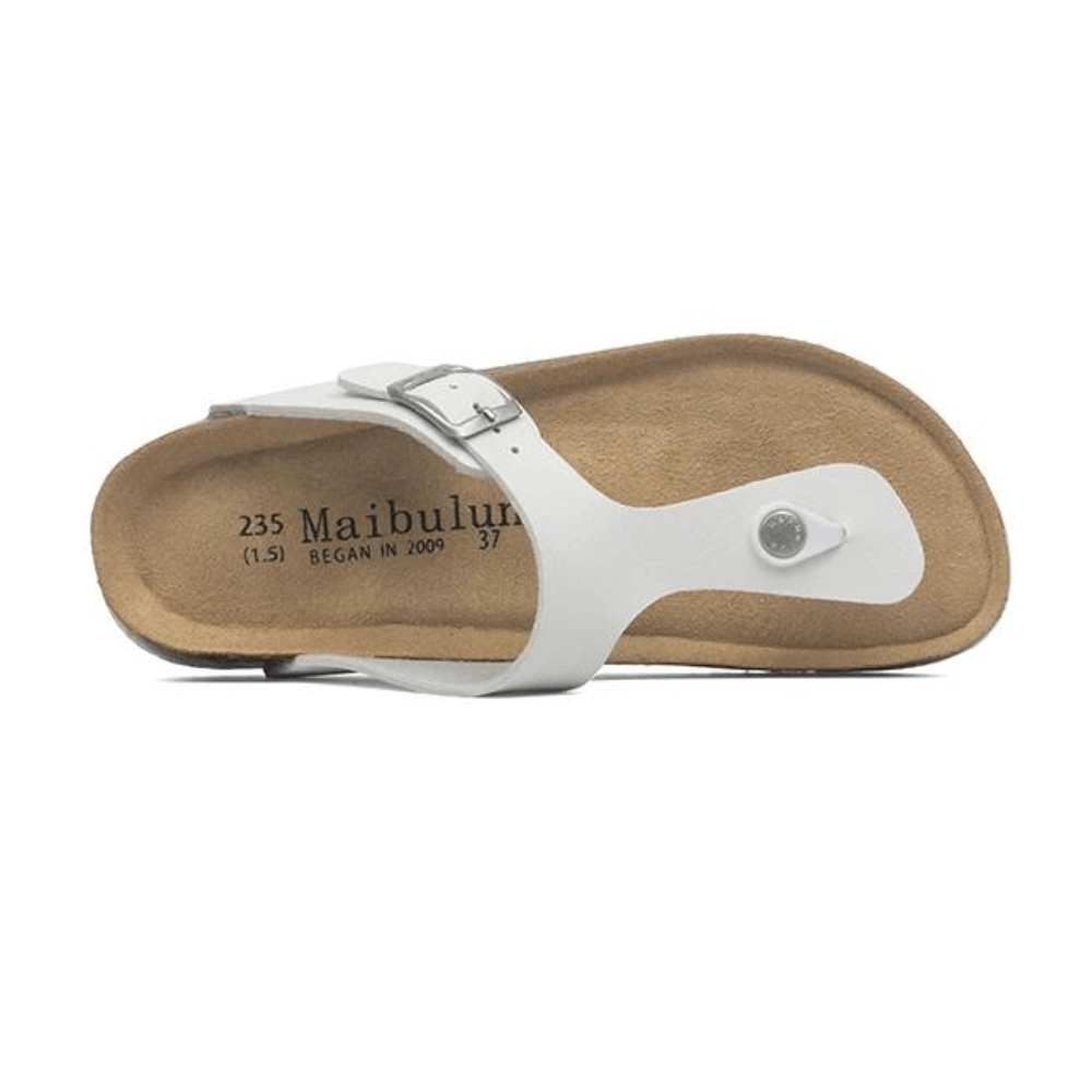 Miramare Sandal – White