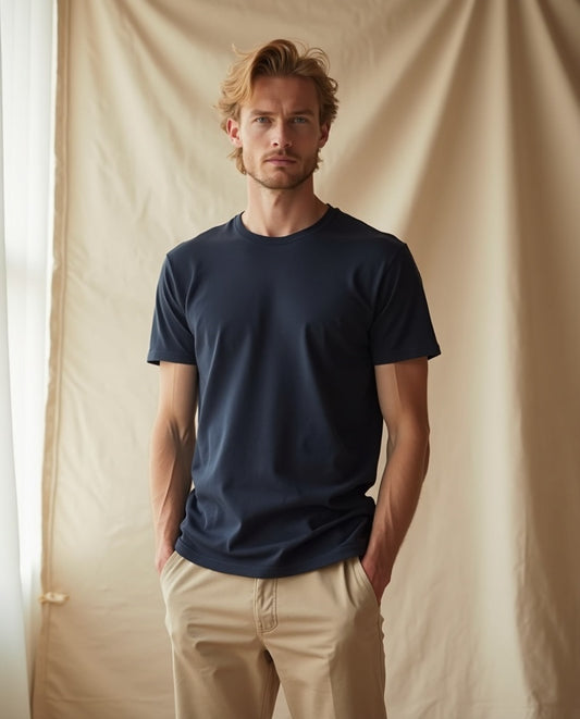 Pienza Navy Tee