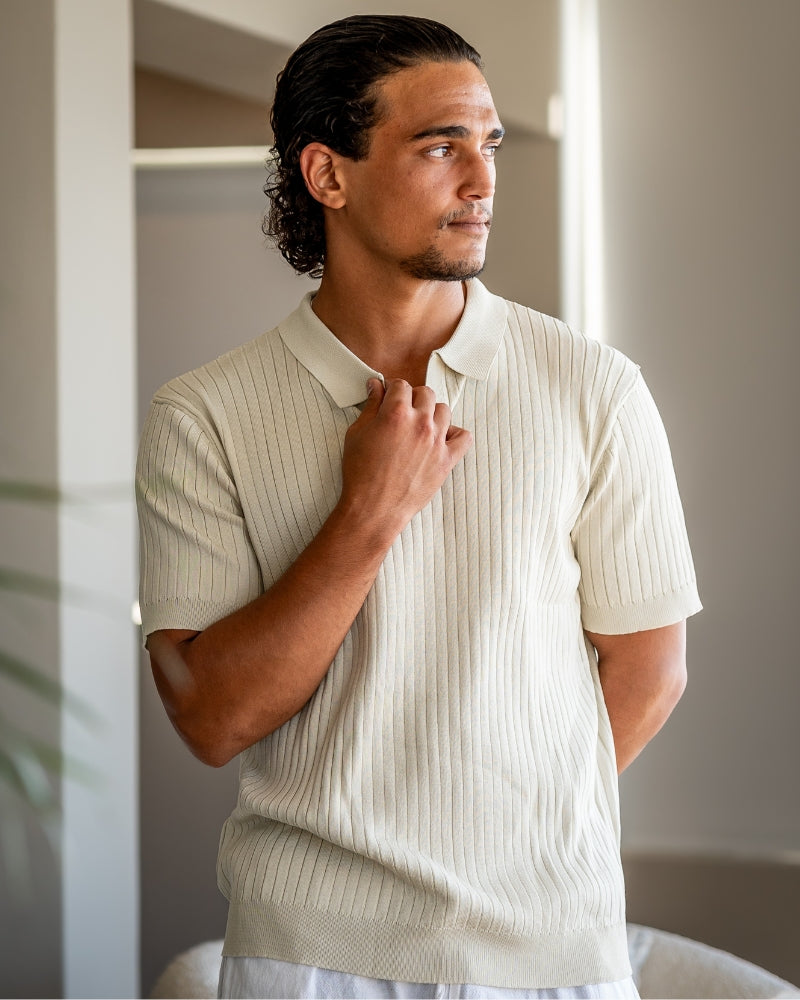 Impetto Ribbed Polo Shirt