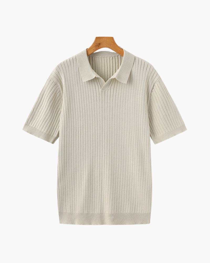 Impetto Ribbed Polo Shirt