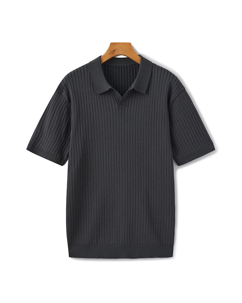 Impetto Ribbed Polo Shirt