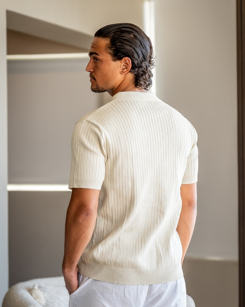 Impetto Ribbed Polo Shirt