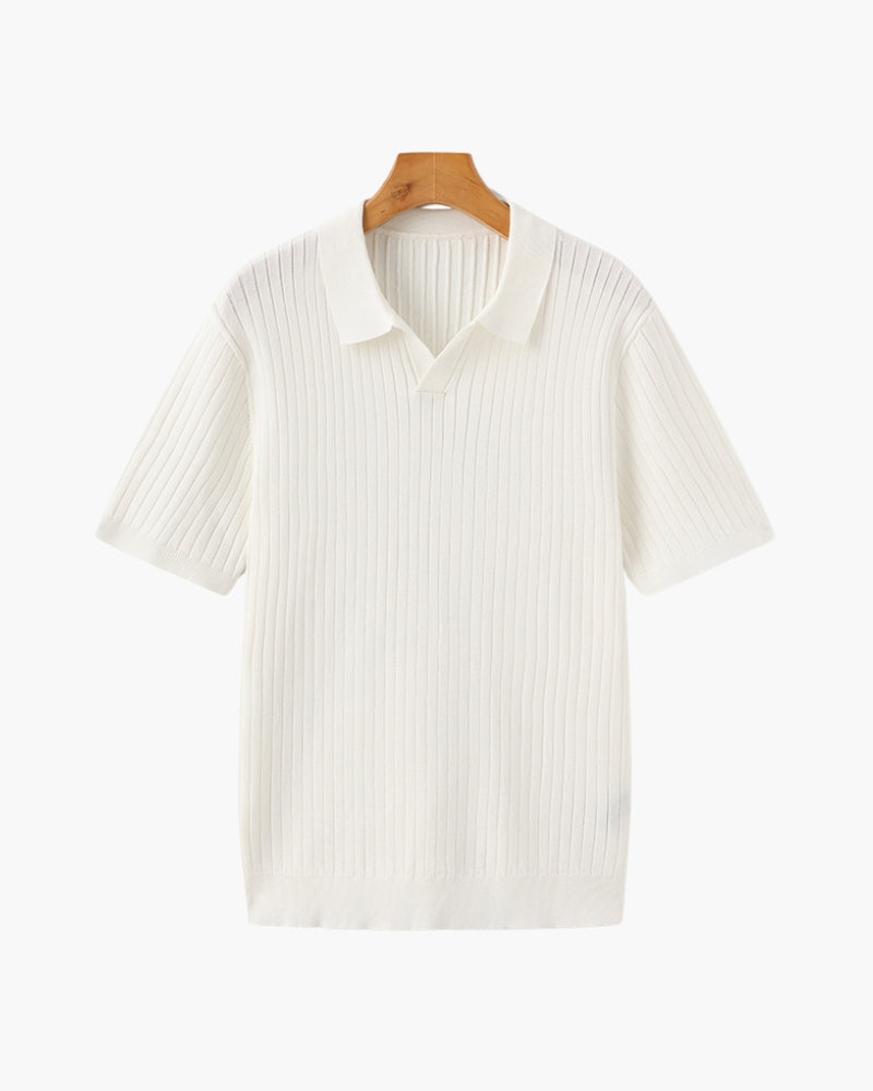 Impetto Ribbed Polo Shirt