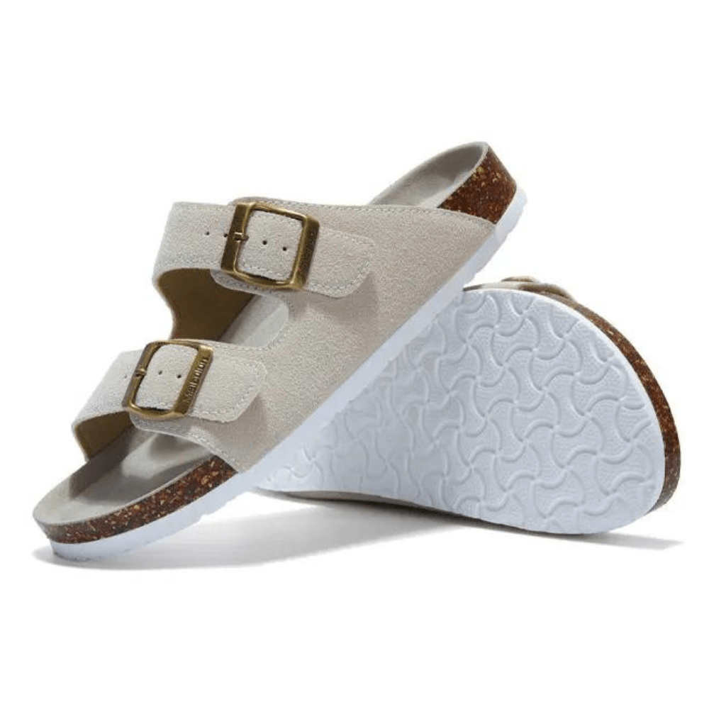 Impetto Maibulun Suede Sandal - Cream