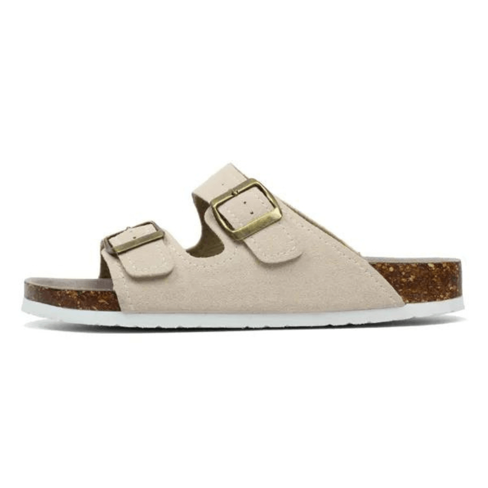 Impetto Maibulun Suede Sandal - Cream