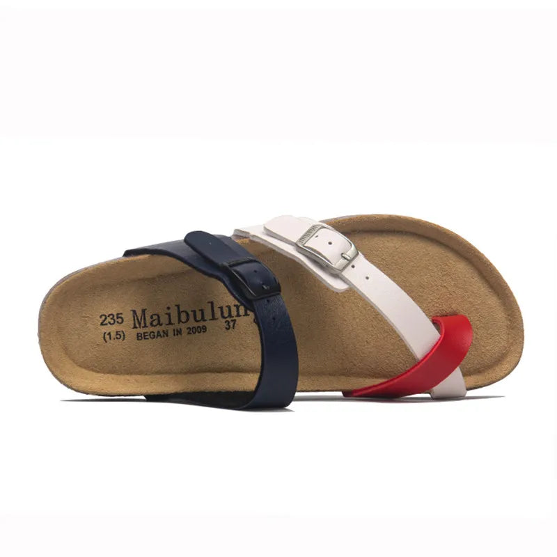 Milari Sandal – Blue, White & Red
