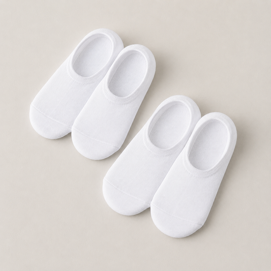 2 Pairs No-Show Socks